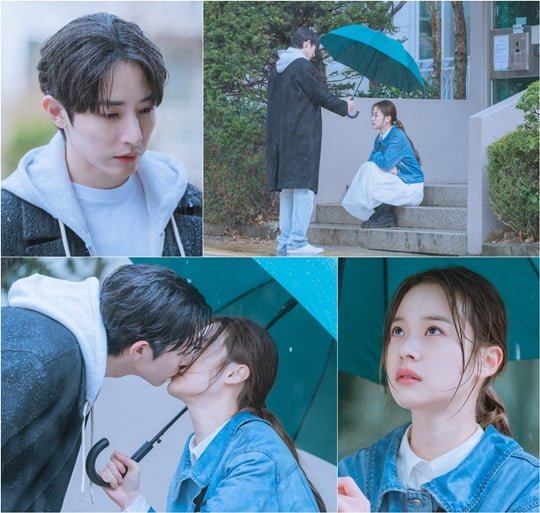  '멸망' 이수혁X신도현, 그림 같은 빗속 입맞춤 포착 '설렘 치사량'