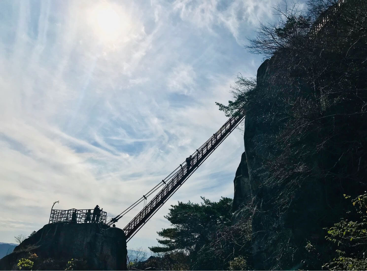 대둔산 삼선구름다리