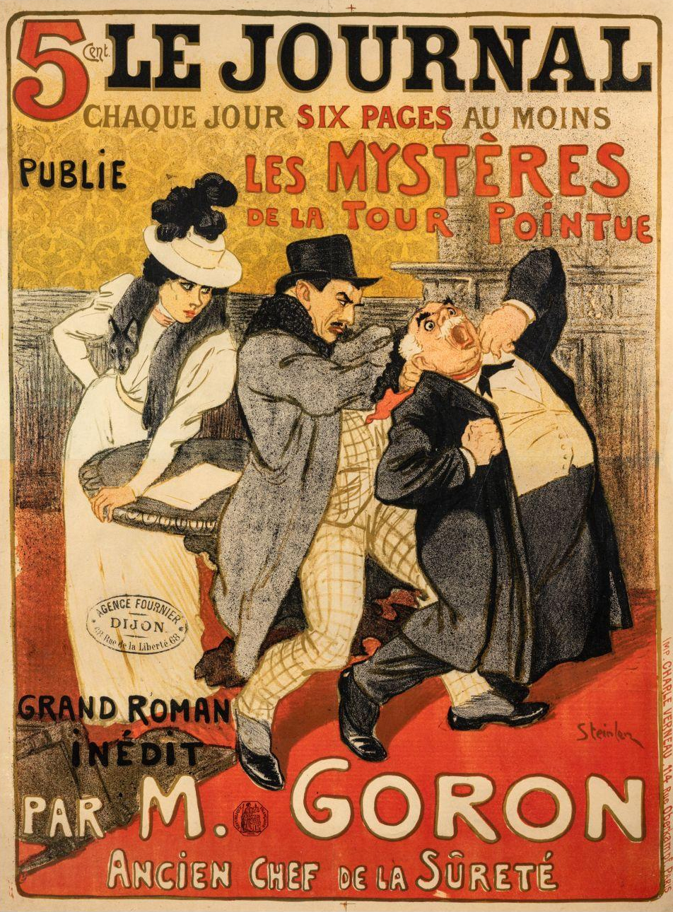 테오필 스타인렌(Théophile Alexandre Steinlen), 프랑스, 화가, 1859-1923