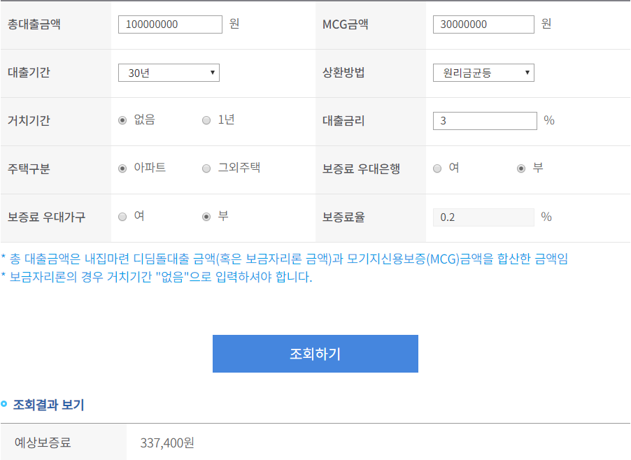  디딤돌대출과 보금자리론 비교