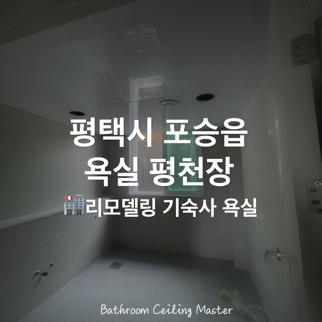 욕실천장시공