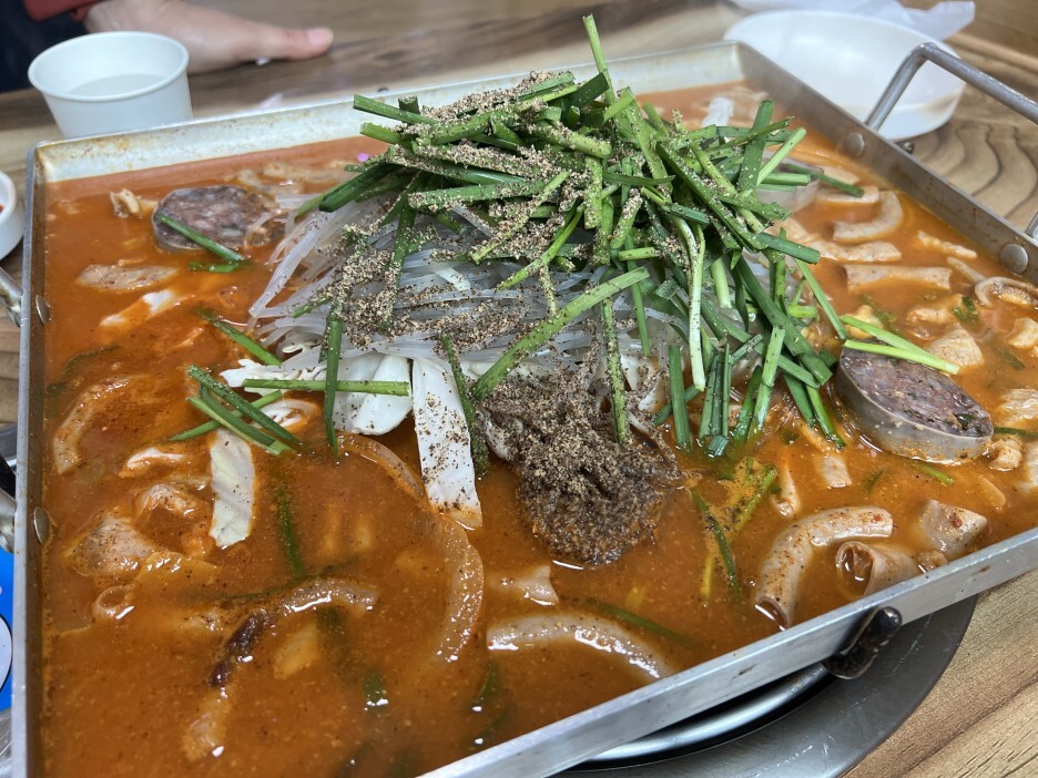 순대모듬