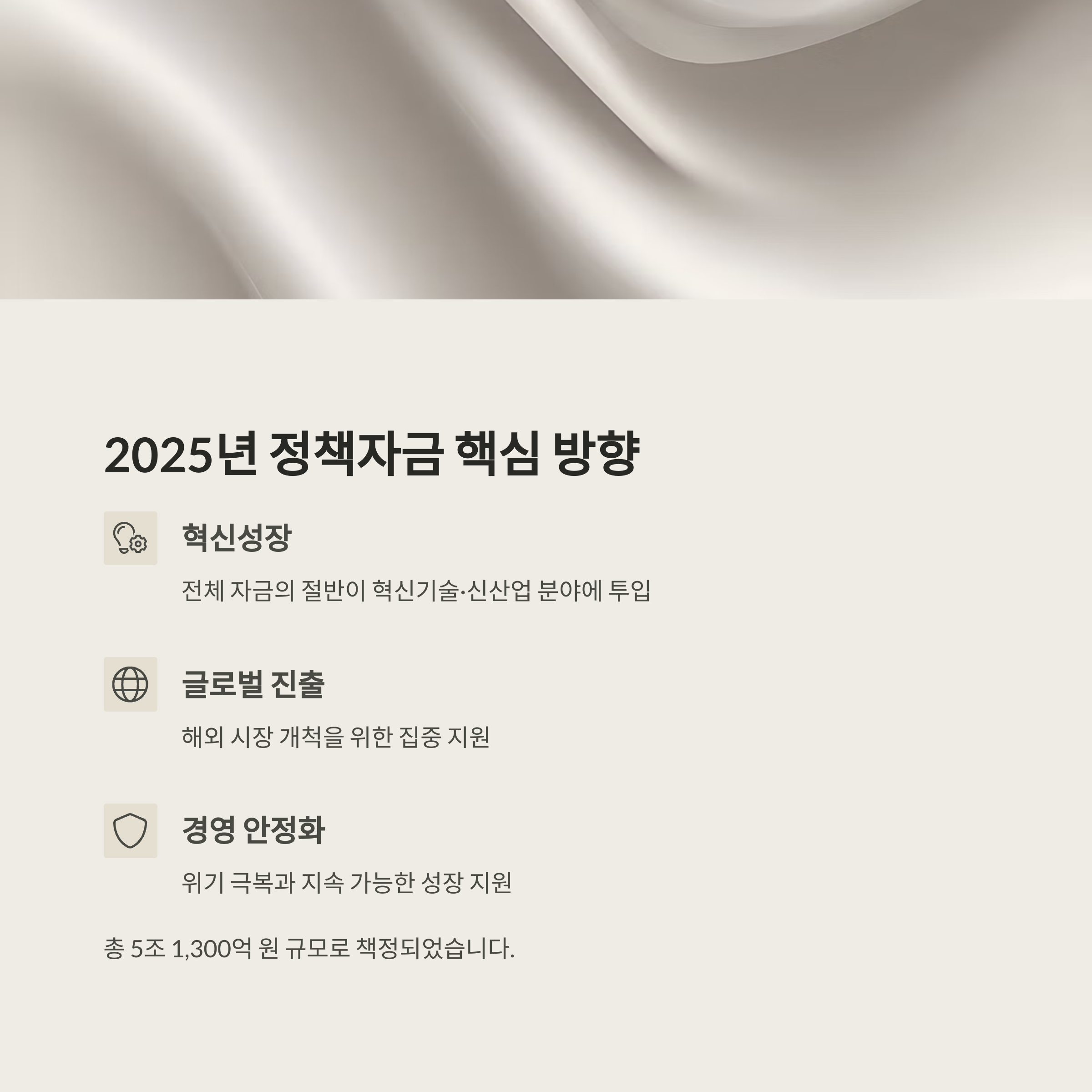 중소기업 정책자금