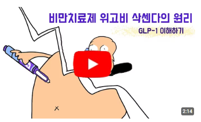 비만치료제 위고비 삭센다는 어떻게 체중 감량을 유도할까? GLP-1 이해 프로젝트