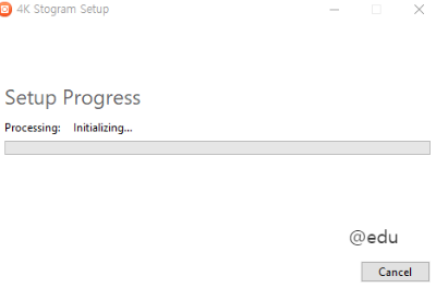 4K Stogram 설치 과정 