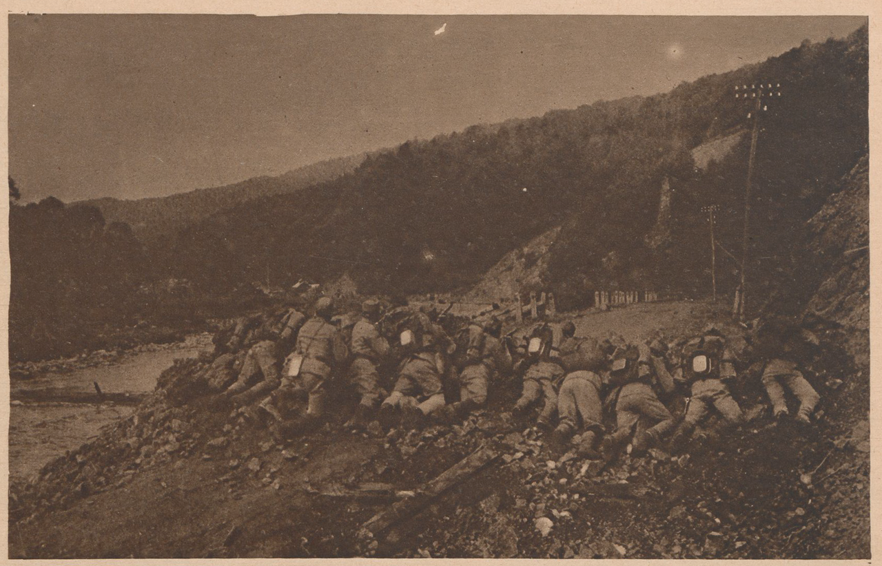 제1차 세계대전 카르파티아 산맥에서 방어하는 루마니아군