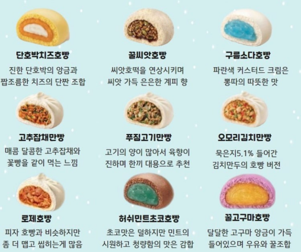 호빵-종류