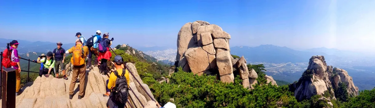 서울 북한산국립공원 도봉산 신선대