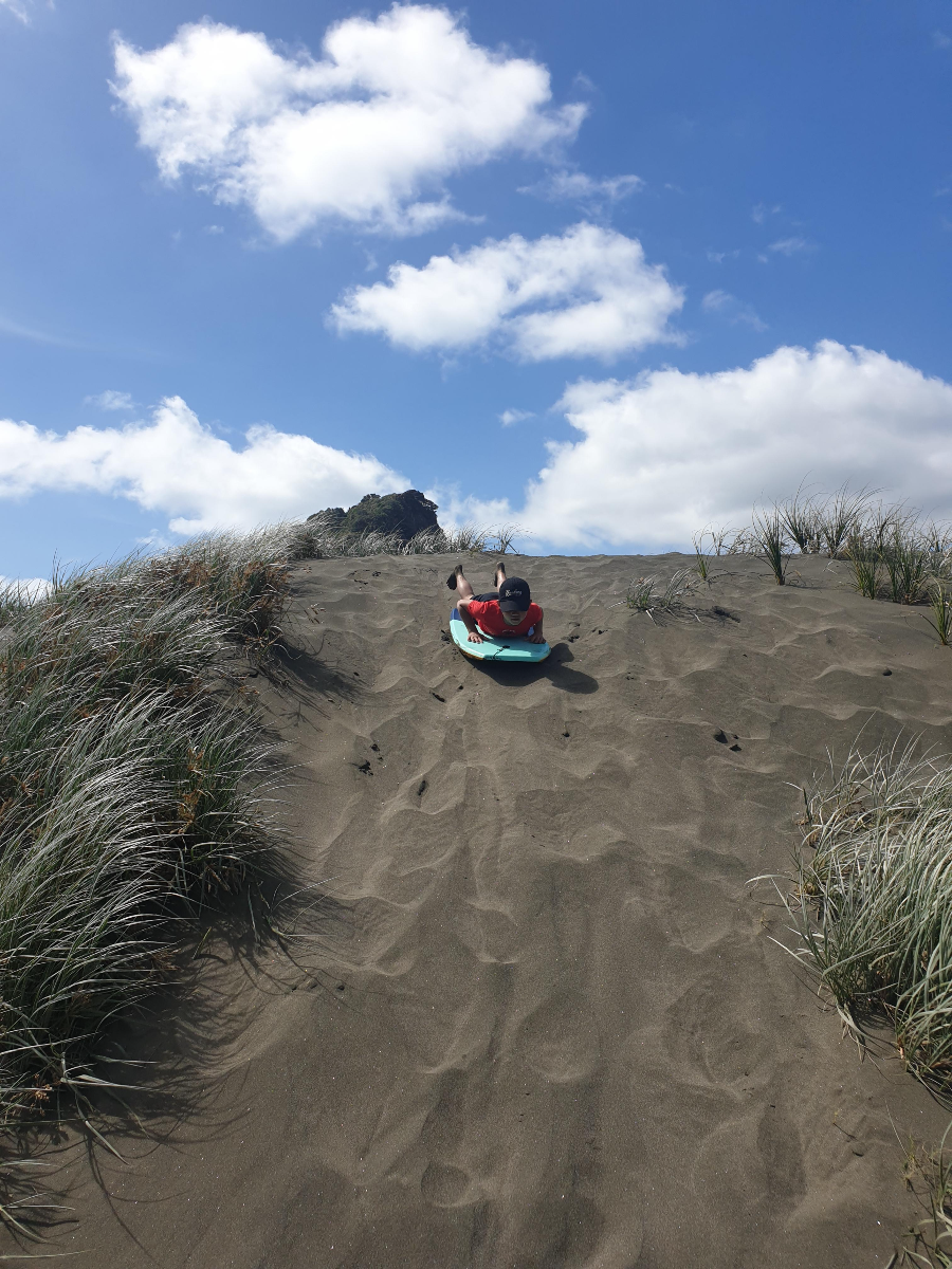 뉴질랜드 모래썰매