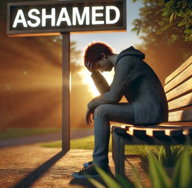 어제 했던 행동이 생각나서 부끄러운 남자 / ashamed