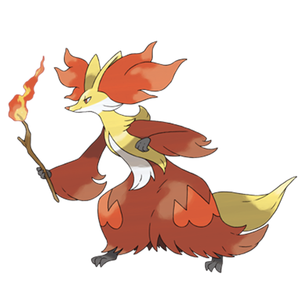  [포켓몬도감]  No. 655 마폭시 Delphox #655