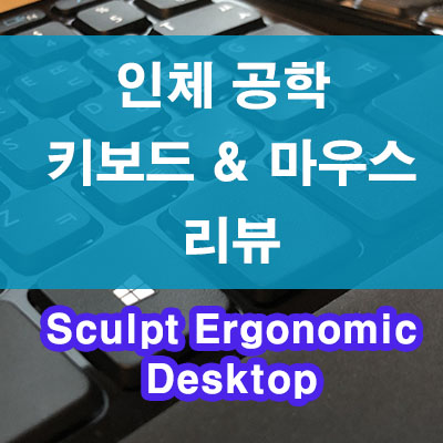 Sculpt Ergonomic 무선 키보드, 마우스 리뷰