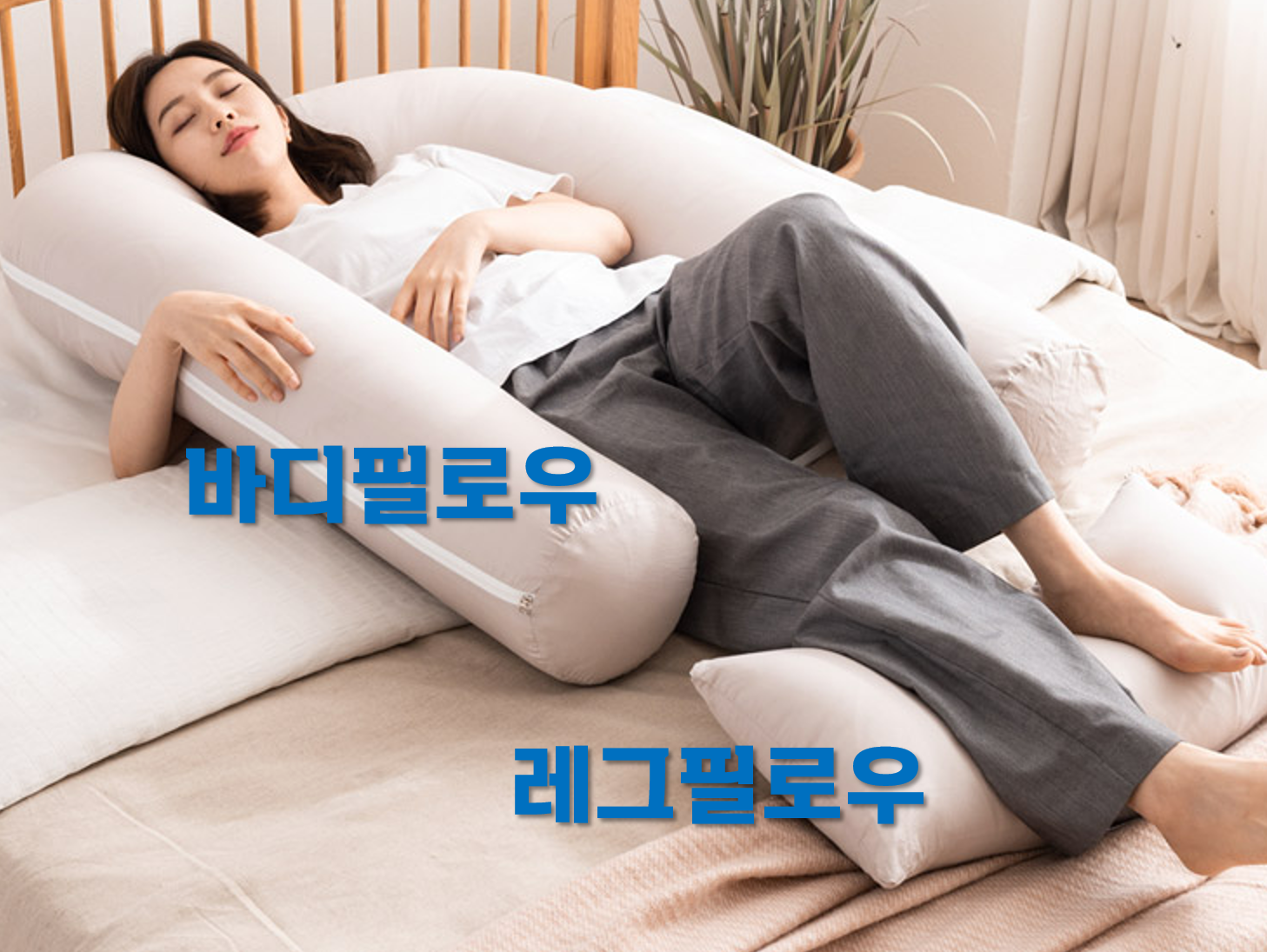 바디필로우-레그필로우