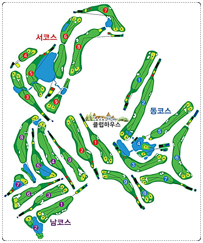  발리오스CC 골프 코스 소개 및 공략법