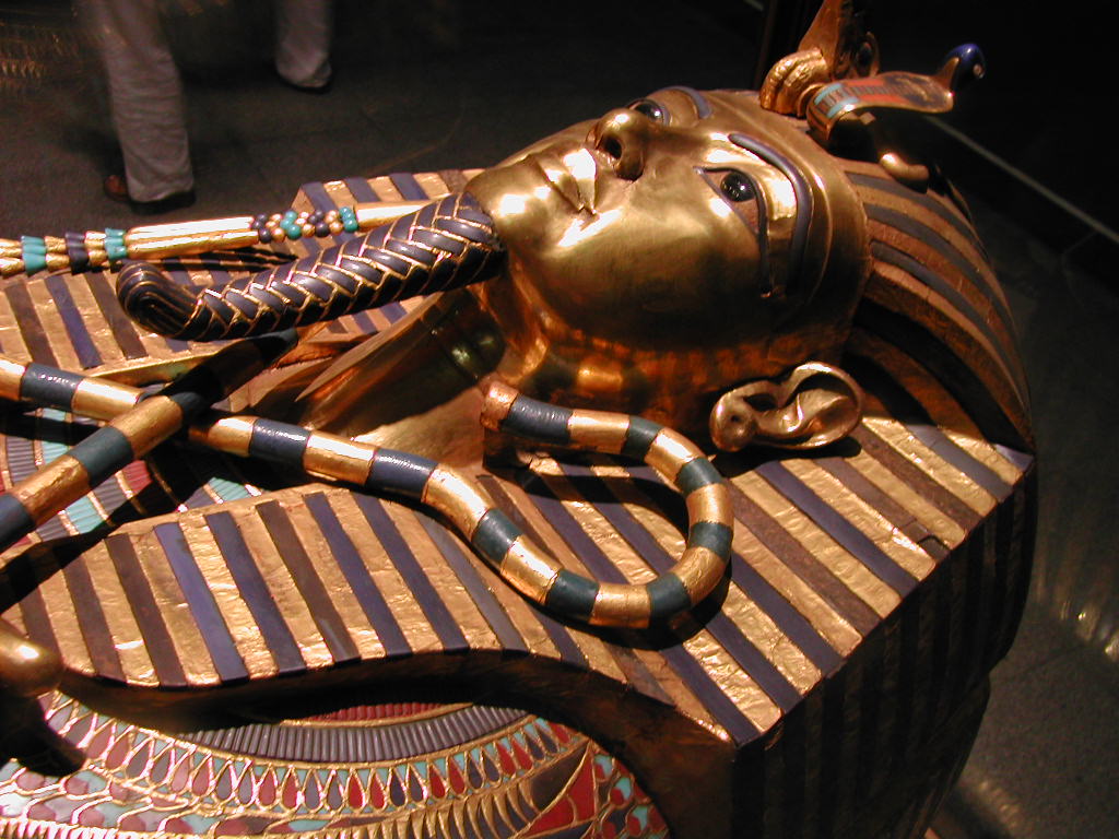 이집트고고학박물관-투탕카멘의 황금관