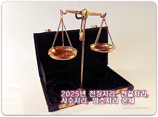 2025년 천칭자리운세