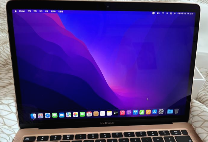 맥북 모니터 화면