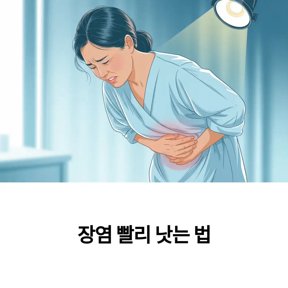 장염 빨리 낫는 법