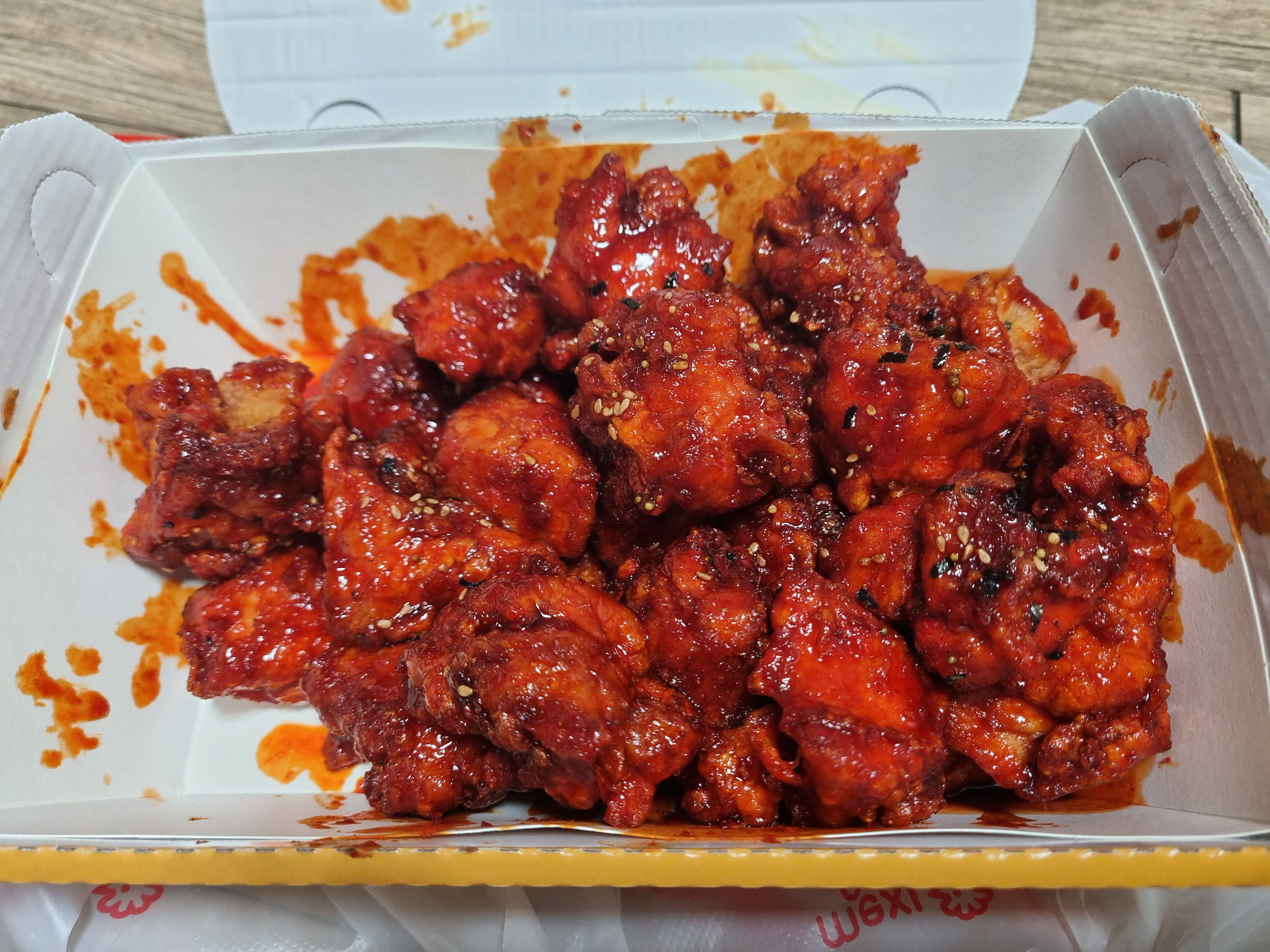  오늘 멕시카나 불닭을 먹었습니다!!