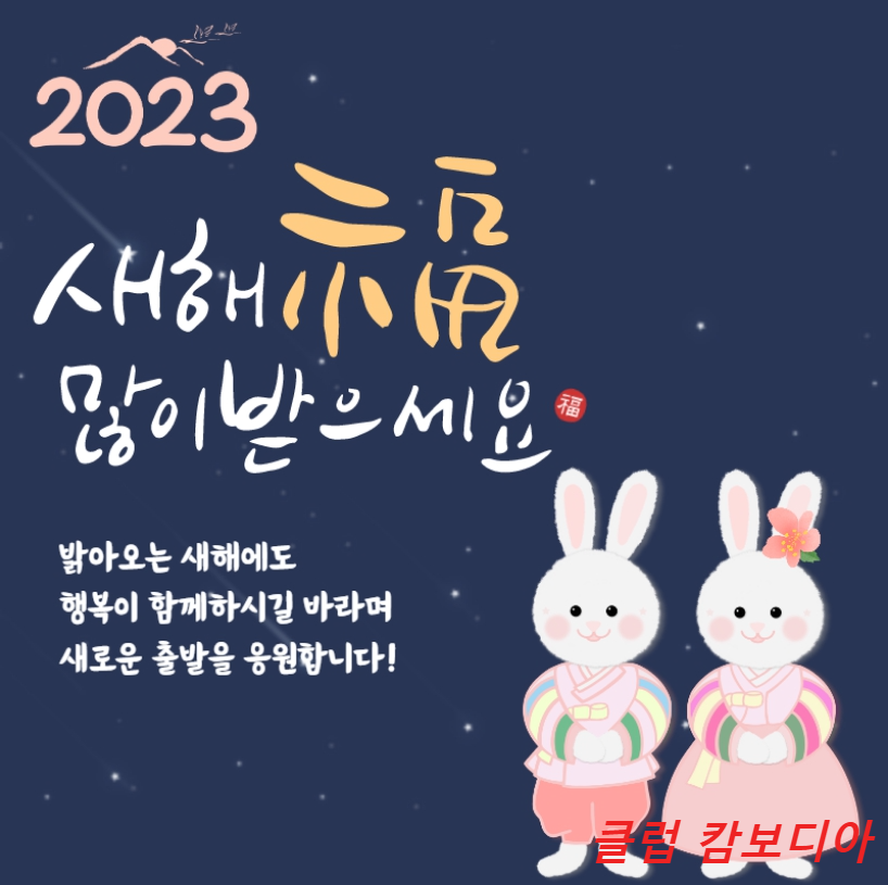  새해 복 많이 받으세요^^