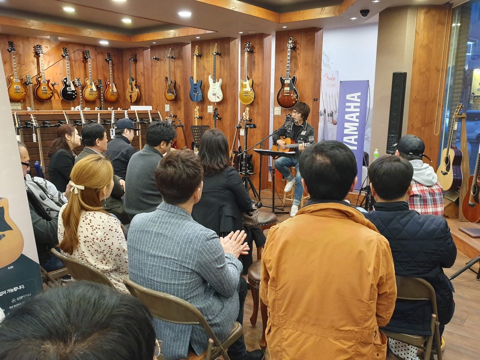 부산 삼광악기 허만선라 이브 야마하기타 세미나 30