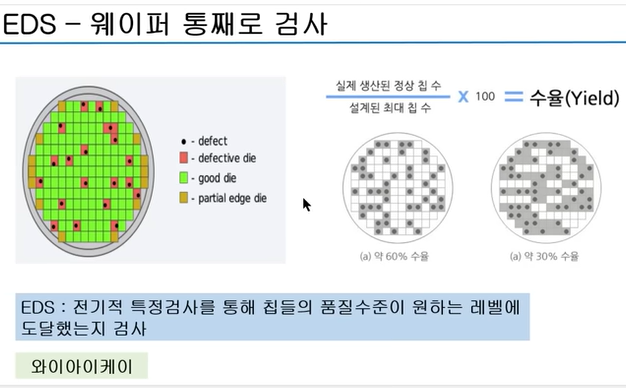 EDS - 웨이퍼 통째로 검사