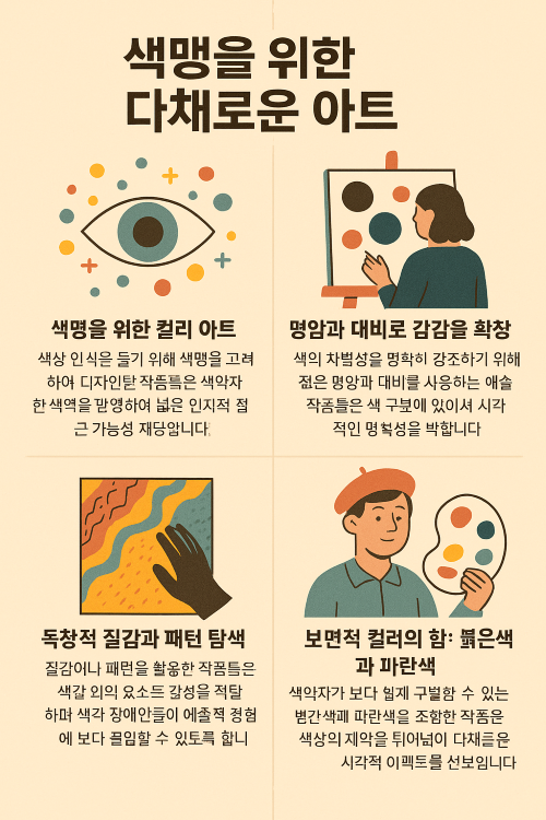 색맹을 위한 컬러 아트, 감각의 다양성을 존중하는 현대미술의 실천