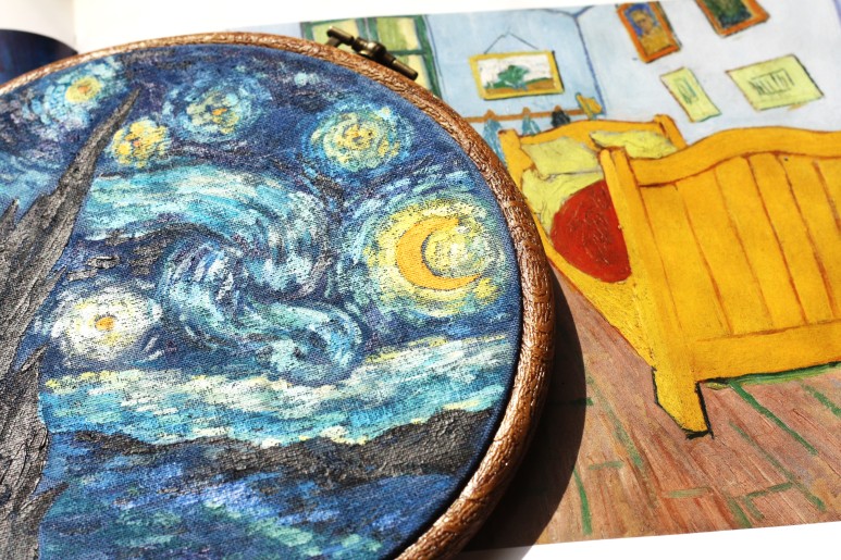 아몬드나무 별이 빛나는 밤 해바라기 인테리어 프레임 잠실 취미미술 아트 블라썸 고흐 아크릴 명화 원데이 클래스