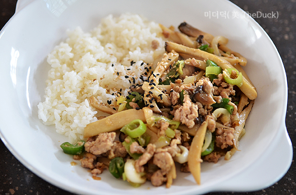 단짠 단짠 맛있는 밑반찬 새송이버섯볶음