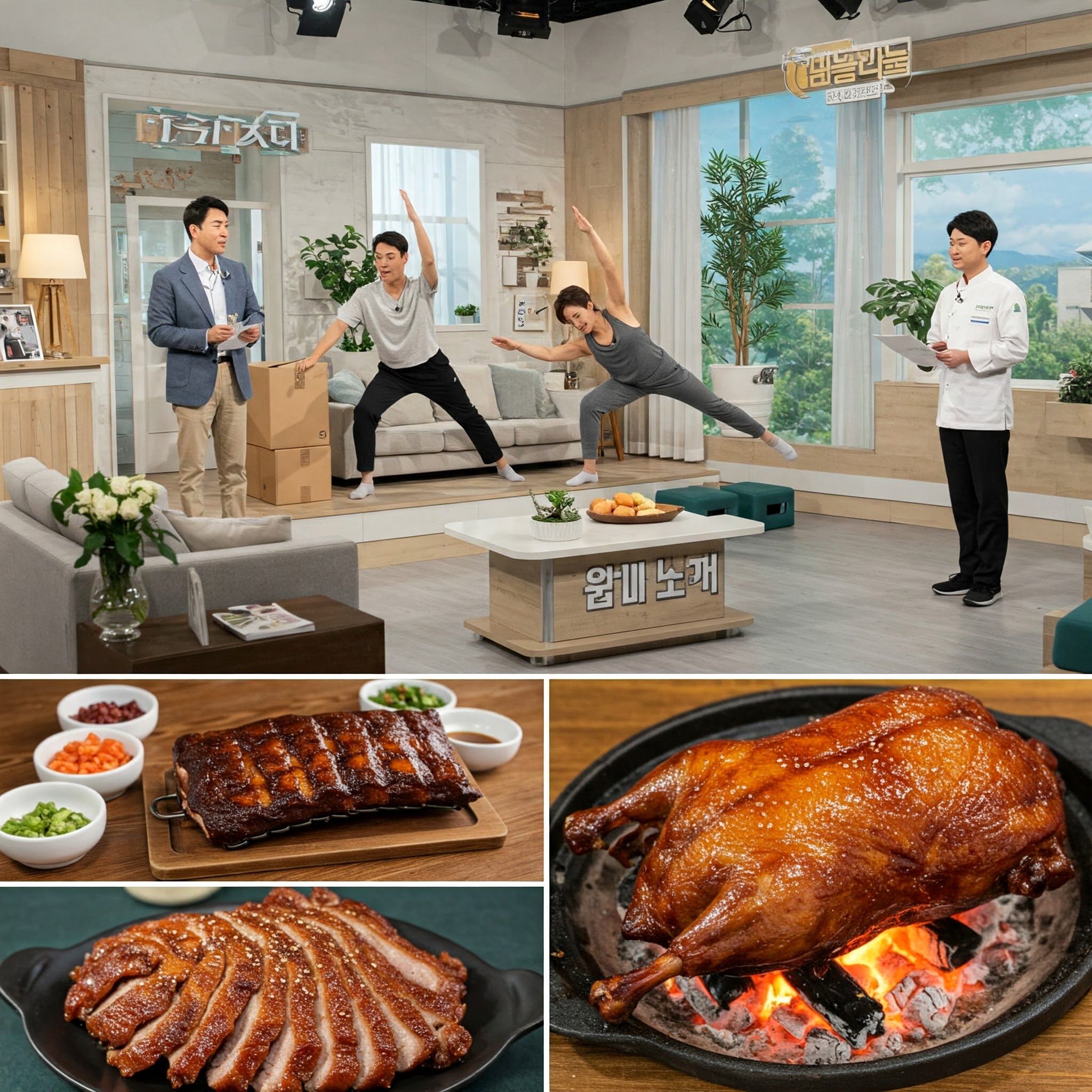 생방송 투데이 5월 15일 방송 맛집 &amp; 정보: 새집 꾸미기, 월 3천만 필라테스, 텍사스 바베큐 성지, 엘로디의 오리구이