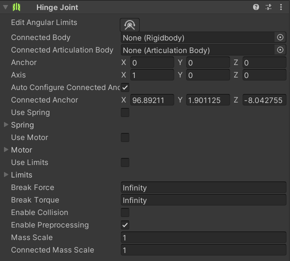 [Unity] Hinge Joint 활용 방법