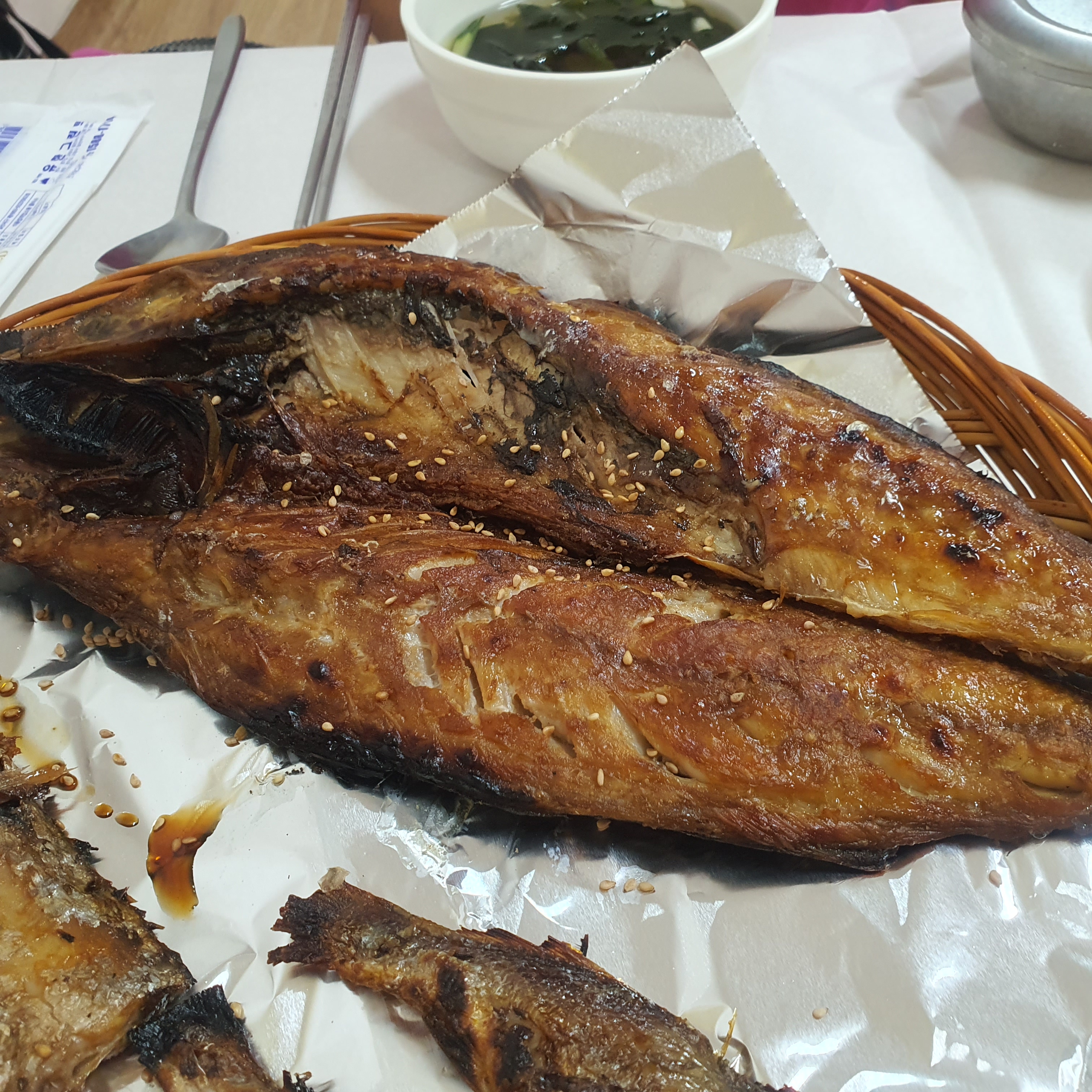 홍성 생선구이 맛집, 솔밭