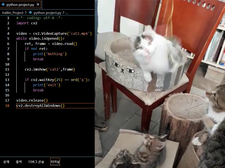 이미지파일 [Python] #5. openCV 4