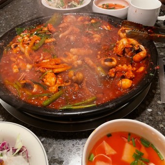 오징어불고기백반
