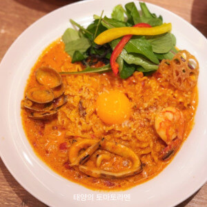 태양의 토마토라멘 메뉴