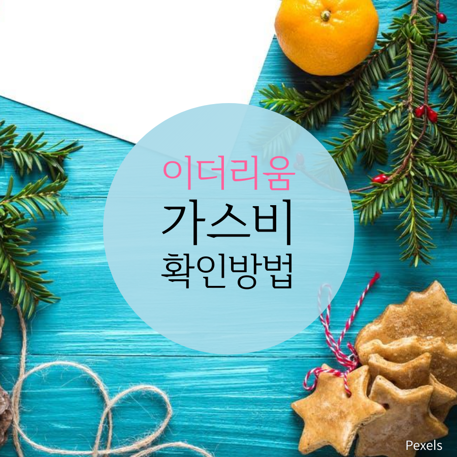  이더리움 가스비 확인하는 방법