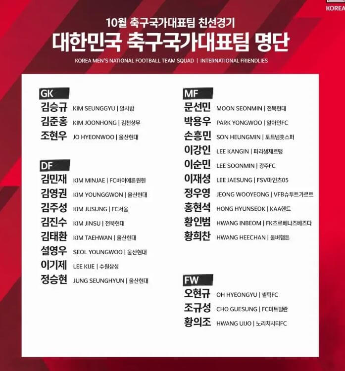 대한민국 베트남 축구 중계 바로보기 (예매&amp;#44; 명단)