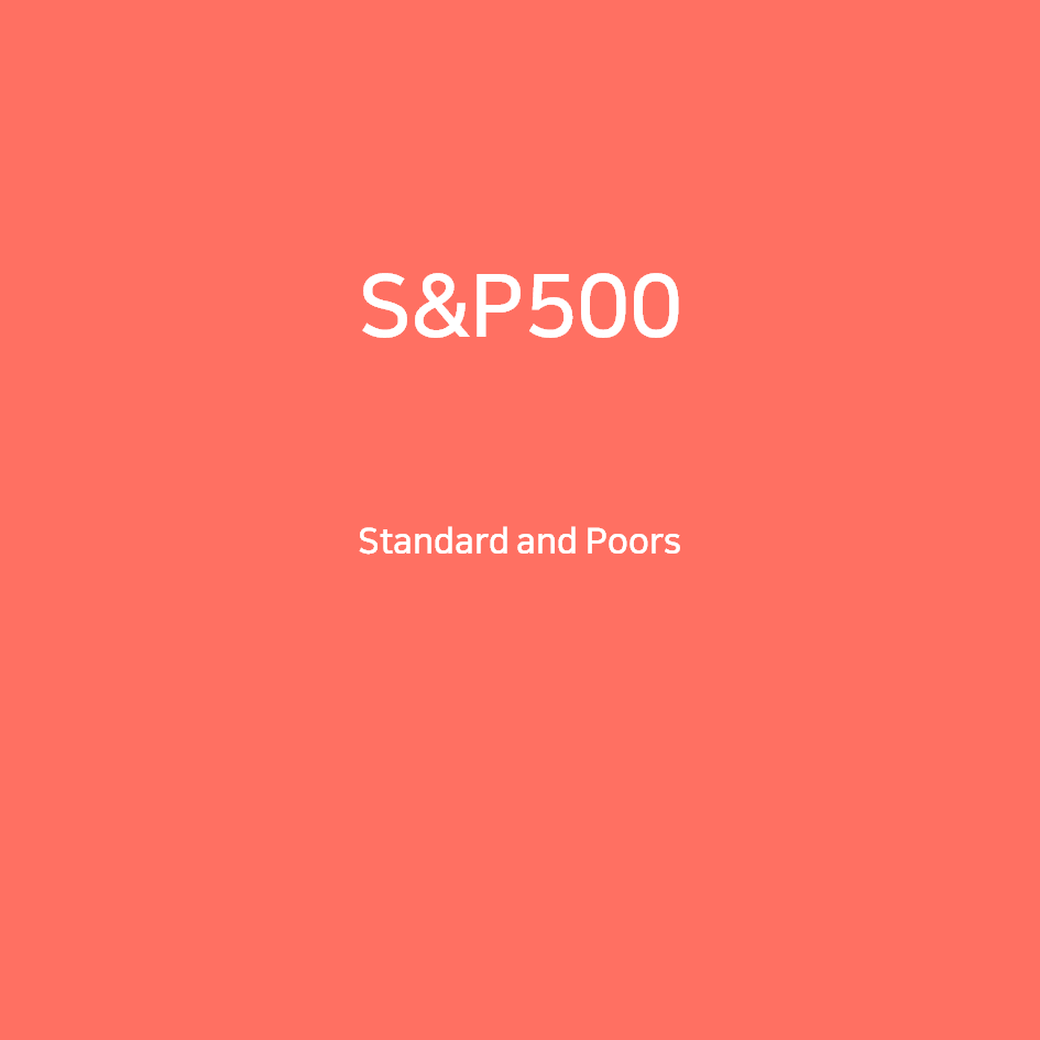  S&P500지수개념 구성종목 그리고 미국주식우량주etf투자