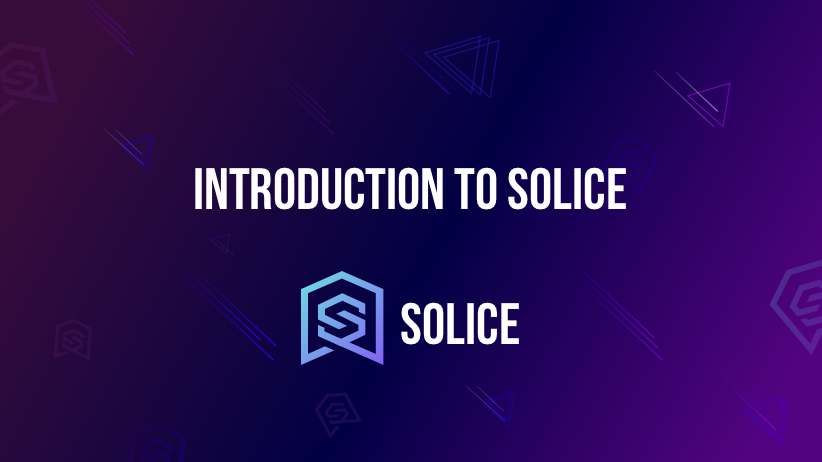 [Solice] Solice 소개