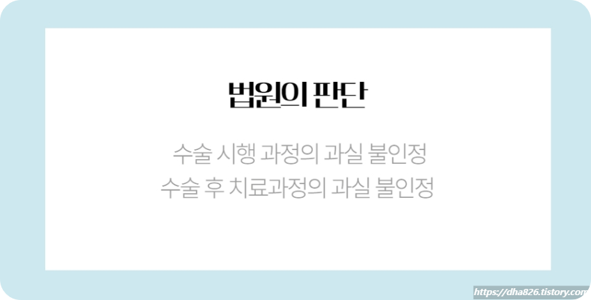 법원의 판결