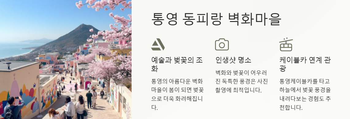경상남도 벚꽃 나들이 명소