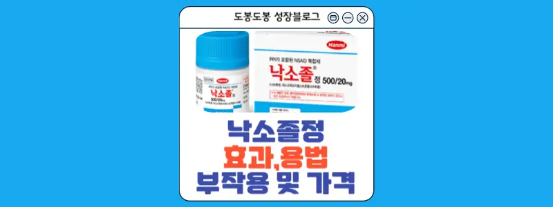 낙소졸정 500/20mg 안내 이미지