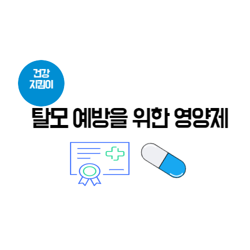  탈모 방지에 도움이 되는 영양제 추천 Best 10