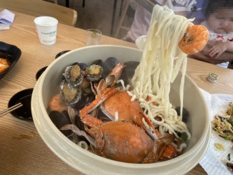 동해 바다 대게찜