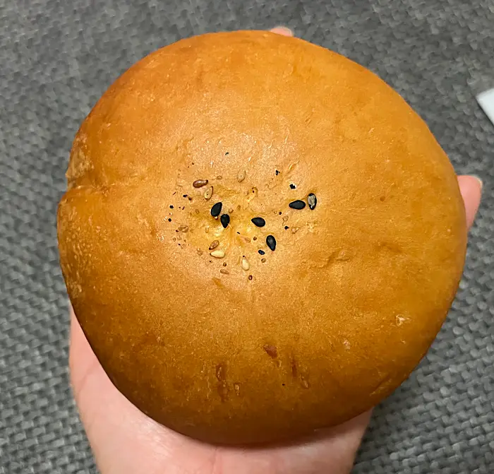 생크림 단팥빵 실물