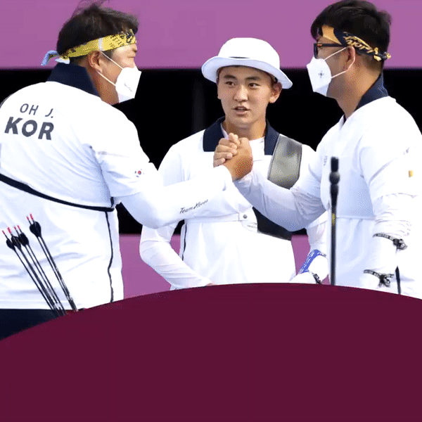  (도쿄 올림픽) c금메달ㅣ오진혁 김우진 김제덕ㅣ양궁 남자 단체