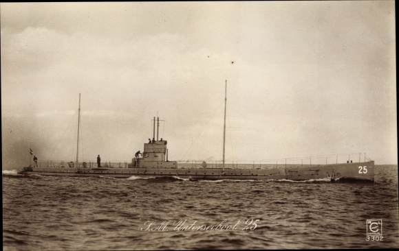 제4유보트전단 U-25 잠수함