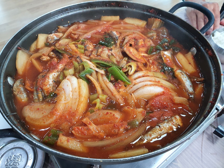  바람의 언덕 주변 식당<명승식당>근처에서 밥 먹고 빨리 구경하기!
