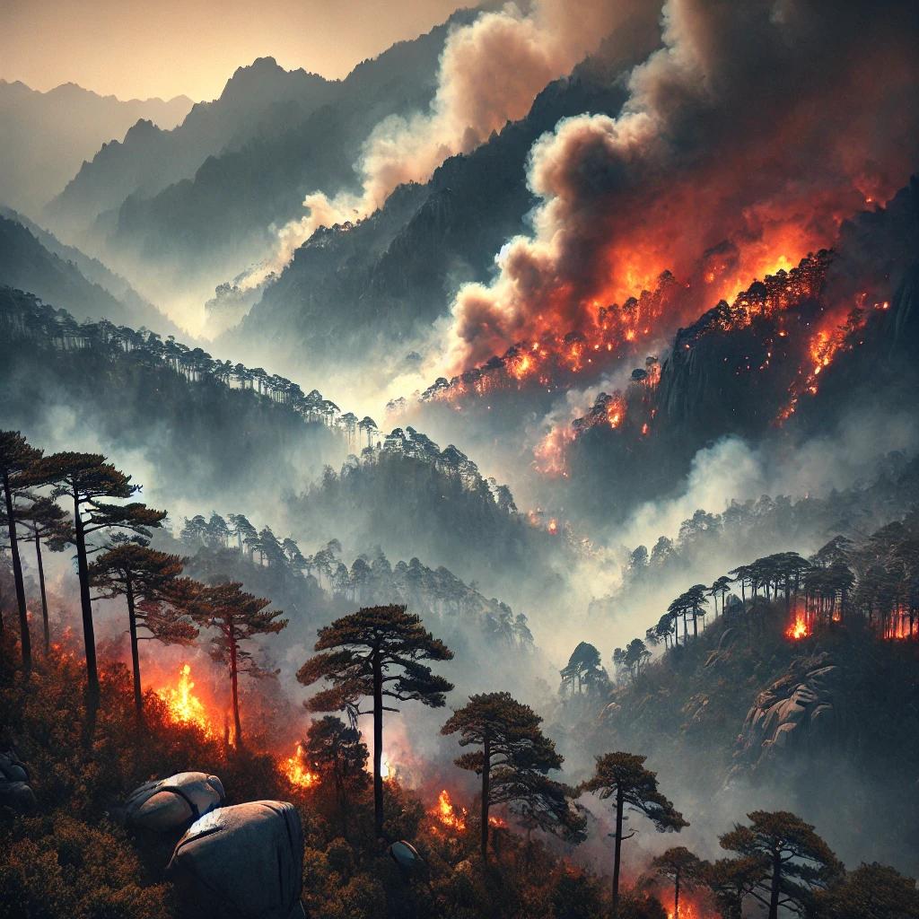 산불 문경
