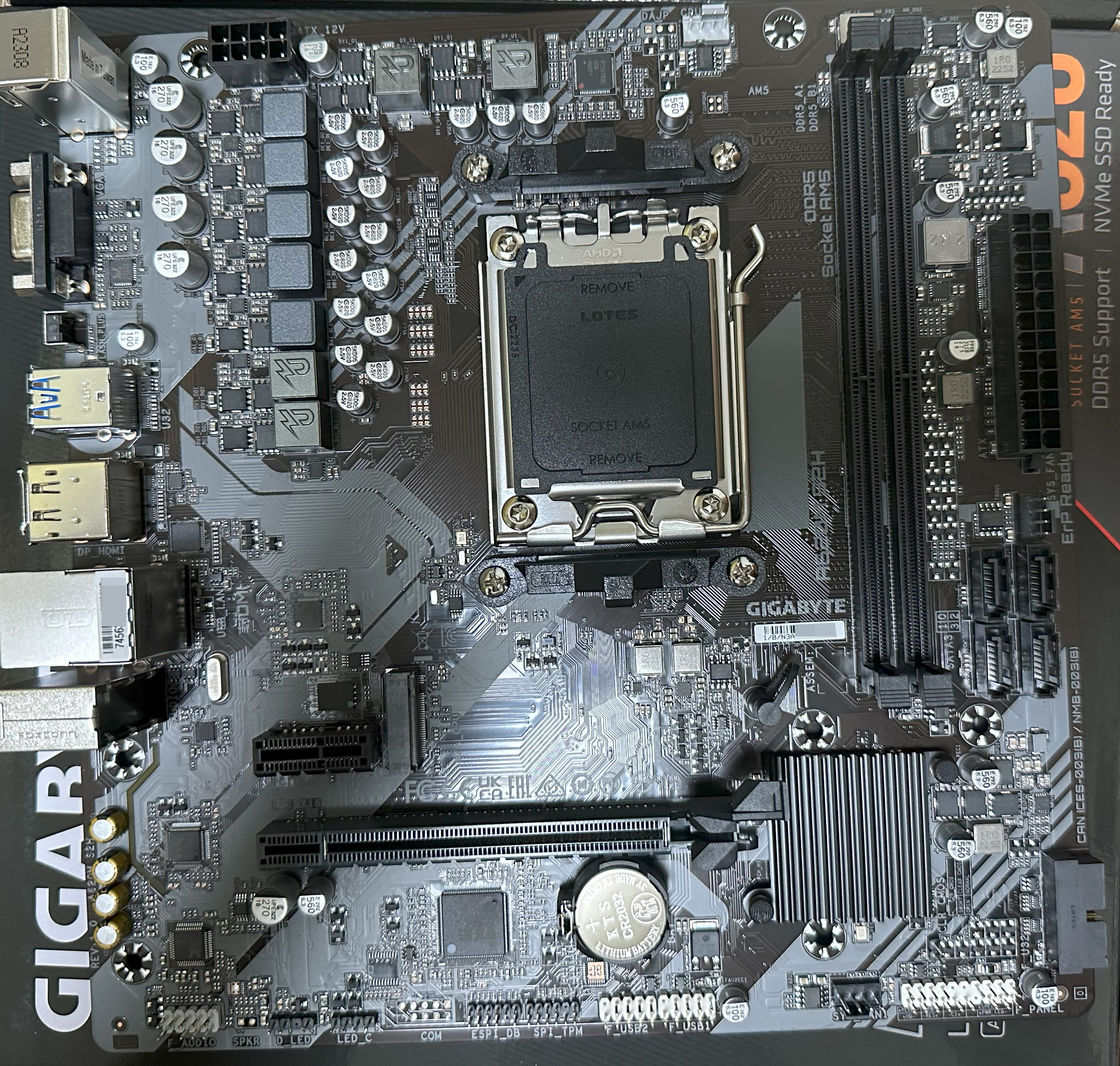 GIGABYTE A620M S2H (rev.1.0&#44; PC DIRECT) Motherboard